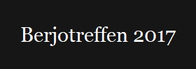 Berjotreffen 2017