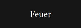 Feuer