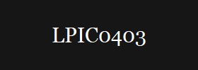 LPIC0403