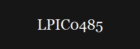 LPIC0485