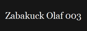 Zabakuck Olaf 003