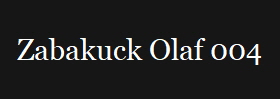 Zabakuck Olaf 004