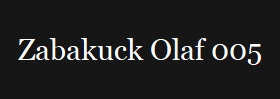 Zabakuck Olaf 005
