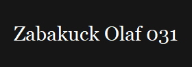 Zabakuck Olaf 031