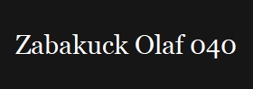 Zabakuck Olaf 040