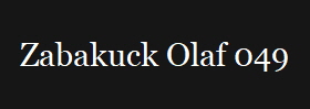 Zabakuck Olaf 049