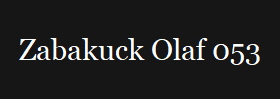 Zabakuck Olaf 053