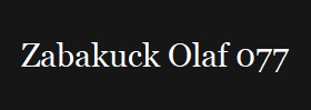 Zabakuck Olaf 077