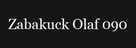 Zabakuck Olaf 090